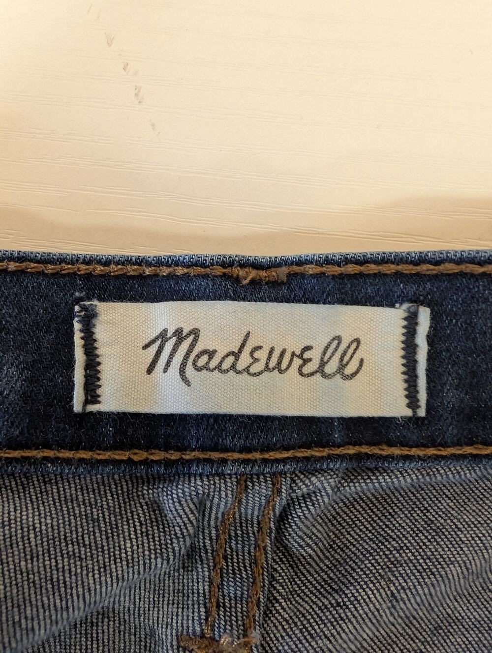 Madewell Jeans Women's Size 32 Dark Wash 10" High-Rise Skinny (1013)